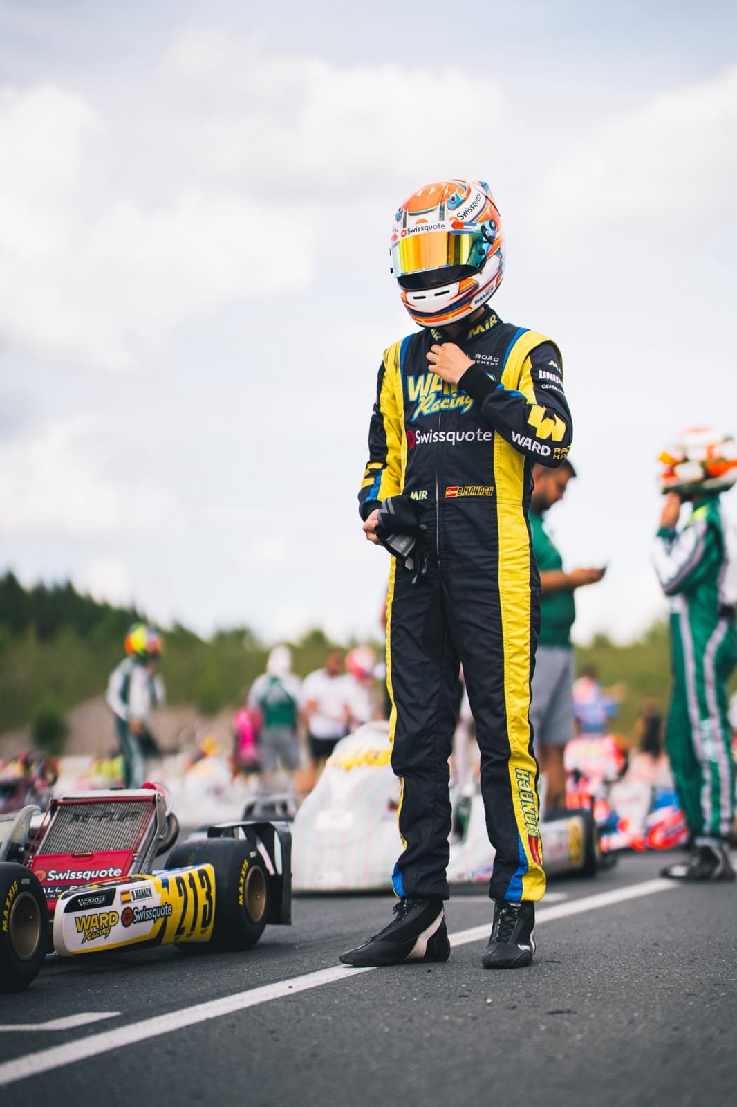 Benjamin Mañach — racing photo 1